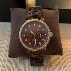 Michael Kors Tortoise Watch
